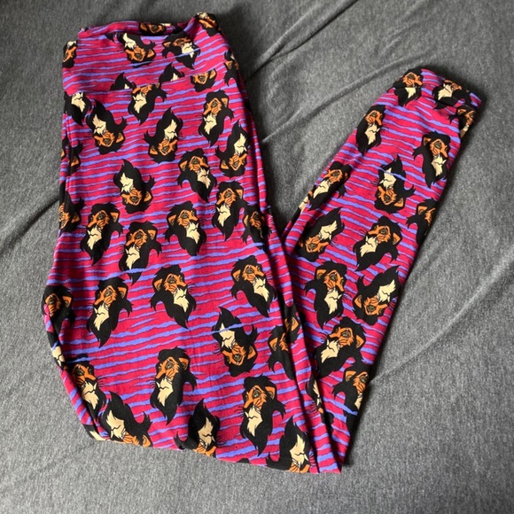 Disneys Scar Lularoe Leggings 